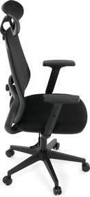 Irodai szék szinkronmechanikás fekete hálós KA-S2176 BK