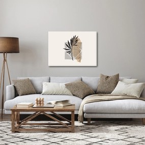 Kép - Absztrakció trópusi levelekkel N⁰1 (70x50 cm)