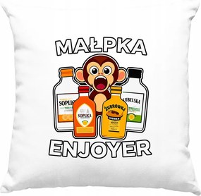 Majom párna enjoyer vodka mém fehér