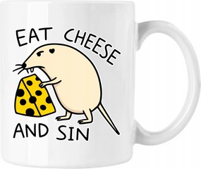 Eat Cheese and Sin bögre fehér 330ml