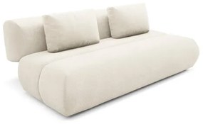 FANO kinyitható háromszemélyes kanapé, krémszínű