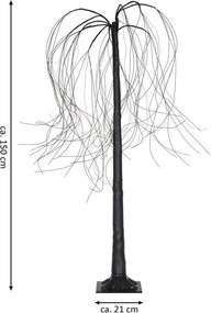 NEXOS Dekoratív fa  150 cm 96 LED