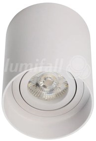 LUMIFALL LMF-CILOPLW CILIO Hengeres Mennyezeti Lámpa Fehér GU10 IP20