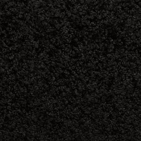 15 db fekete lépcsőszőnyeg 65x21x4 cm