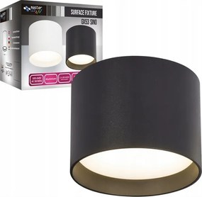 Falra Szerelhető Led Mennyezeti Lámpatest Sino GX53 Kerek Fekete IP20