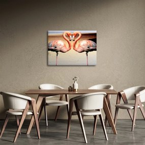 Kép - két flamingó (70x50 cm)