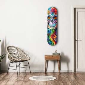 Lady üvegkép, 20×80 cm