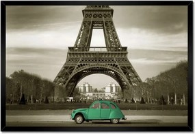 Poszterek keretben 60x40 Smaragd autó