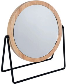 BISK Umbra kozmetikai tükör 19.5x19.5 cm kerek fekete 08161