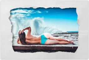 Poszterek 120x80 Vihar előtti csend Tengerpart