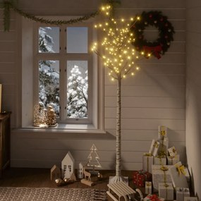 180 LED-es beltéri/kültéri meleg fehér fűz karácsonyfa 1,8 m