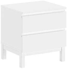 Fehér gyerek éjjeliszekrény Eva – Vipack