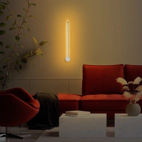 Fehér LED fali lámpa ø 7 cm Sword – Opviq lights