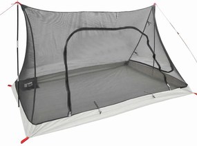 vidaXL Belső sátor Fekete 220 x 128 x 110 cm Háló