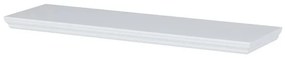 Lebegő polc fehér 80 cm MDF P-025