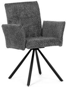 Étkezőszék szett visszahúzható mechanizmussalDCH-W1117 GREY2, 2 db