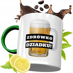 Zöld Bögre Nagypapának Születésnapi Ajándék fényképes nyomtatással