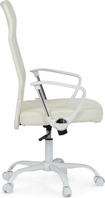 KA-W3109 bézs szövet irodai szék hinta mechanizmussal