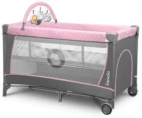 Lionelo - FLOWER Flamingo utazóágy