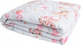 Nyári Paplan 160x200 Vékony Gyerekpaplan Steppelt Egyhorú Mintával