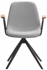 Világosszürke étkezőszék szett 2 db-os Tali – Marckeric