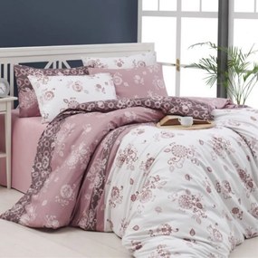 Carmela rózsaszín flanel ágyneműhuzat 200x140cm+90x70cm TiaHome