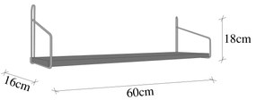 Fali polc Duvar Rafı 60 cm Extra