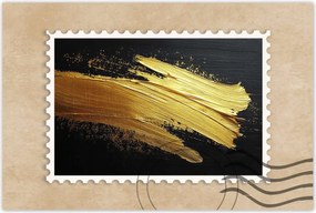 Poszterek 60x40 Arany csillogás ecsettel