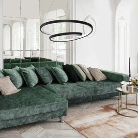 LED Csillár zsinóron LUCERO LED/48W/230V fekete