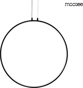 KING HOME MSE010100372 CIRCULO Modern Led Függesztett Lámpa Fekete LED IP20