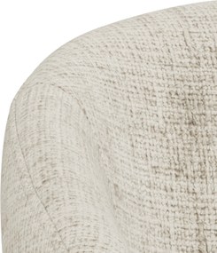 MAZZONI EXPORT DEBORA Bézs (Juto 4 szövet)/füstölt tölgyfa váz (dió árnyalat) - RETRO FA KAGYLÓSZÉK NAPPALIBA ÉTKEZŐBE IRODÁBA