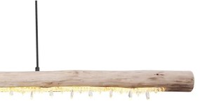 Globo 15354-20-LED Dimmelhető kábeles csillár FELICITAS LED/25W/230V bézs