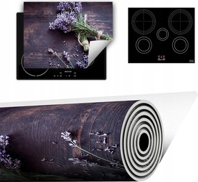 Vinyl Szőnyeg A Konyhába Több Hely 70x52 levendula fa