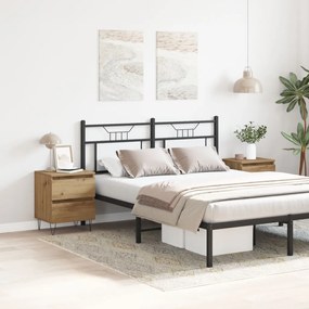 Éjjeli szekrény 2 db Kézműves tölgy 40x35x50 cm Mérnöki fa