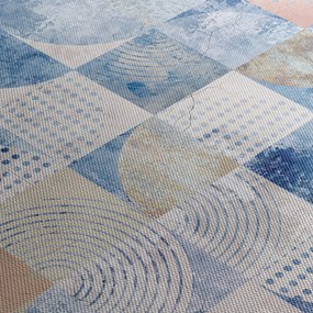 Kép - Geometrikus formák a falon (120x50 cm)