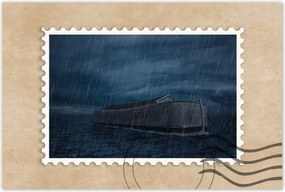 Poszterek 60x40 Noé bárkája Özönvíz