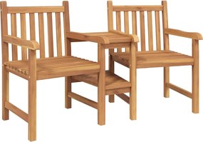 vidaXL Szék Barna 152 x 63 x 89 cm Tömör Teakfa