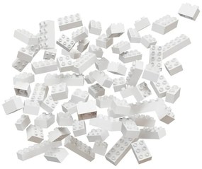 Snow építőkocka szett golyópályához, 120 db-os - Hubelino