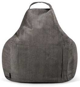 Mustársárga kordbársony babzsákfotel Play Amuse – SLOWDOWN