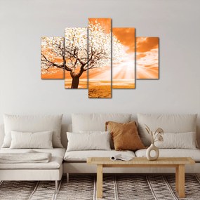 Narancssárga fa képe (150x105 cm)