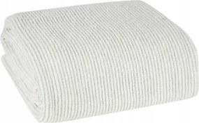 Ágytakaró pléd Amber 70x160 cm Takaró krémszínű