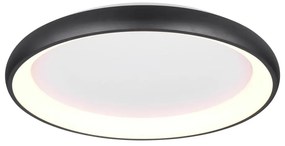 Fekete LED dimmelhető mennyezeti lámpa Cardona – Trio