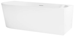Oltens Delva sarokkád 150x75 cm négyszögletes fehér 11006000