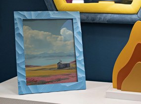 Fényképkeret lámpa 25x2x30 (belső fotó mérete 20x25)cm