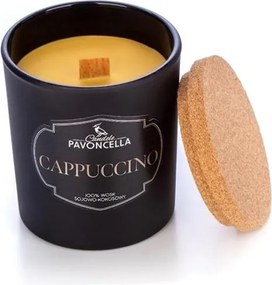 Szójagyertya Cappuccino Fekete 135G