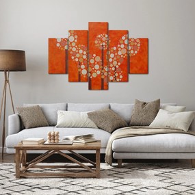 Kép - Narancssárga erdő (150x105 cm)
