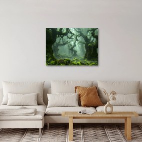 Kép - Egy mohával borított erdő (70x50 cm)