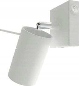 Fali lámpa állítható reflektor kapcsolóval fehér Sollux Lighting