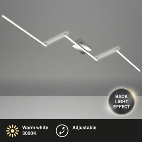 Briloner 3501-018 - LED Felületre szerelhető csillár STAFF 5xLED/4,8W/230V matt króm