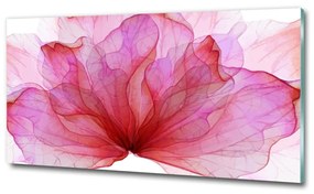 Egyedi üvegkép Rózsaszín virág osh-98648030